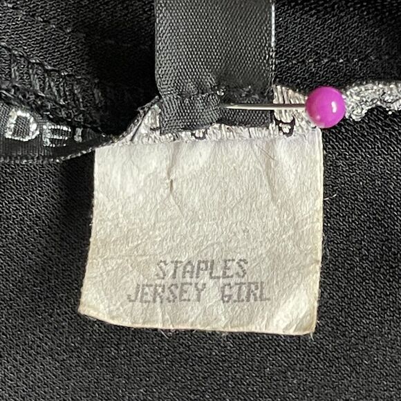 Adele Dallas Orr Staples Jersey Girl Black Dress Women Size XL‎ Made in USA - Picture 7 of 12